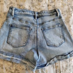 High Waisted Jean Shorts